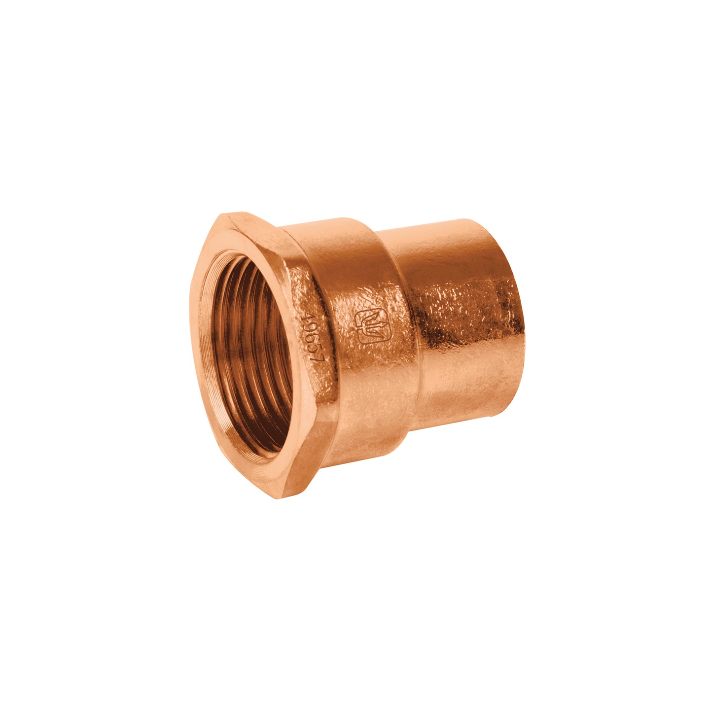 CC-602 Conector de cobre, rosca interior 3/4", FOSET