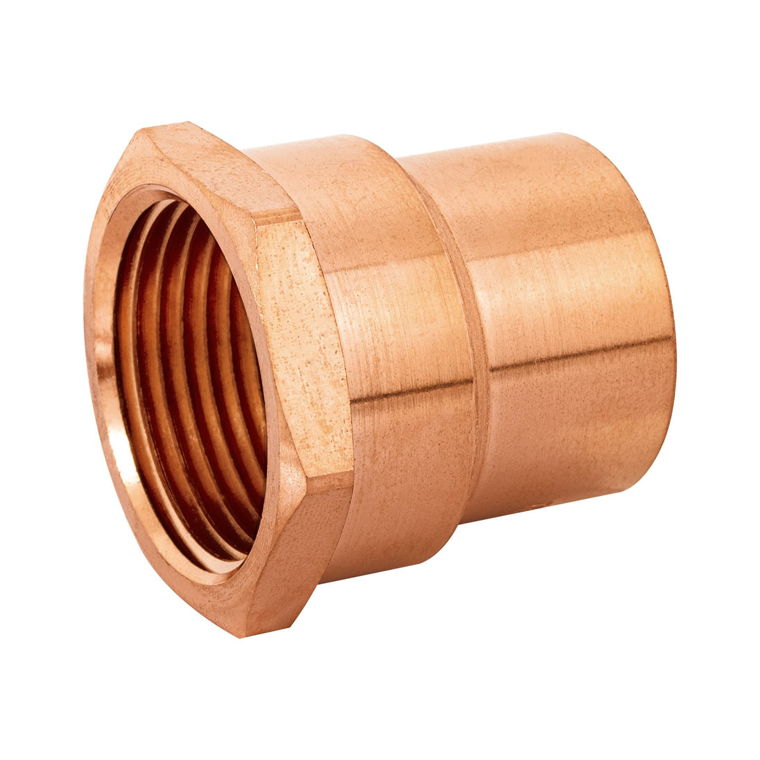 CC-603 Conector de cobre, rosca interior 1", FOSET