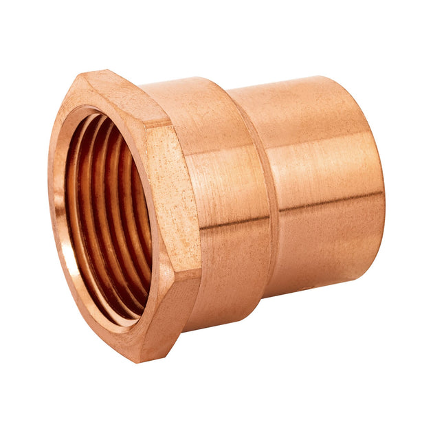 CC-603 Conector de cobre, rosca interior 1", FOSET