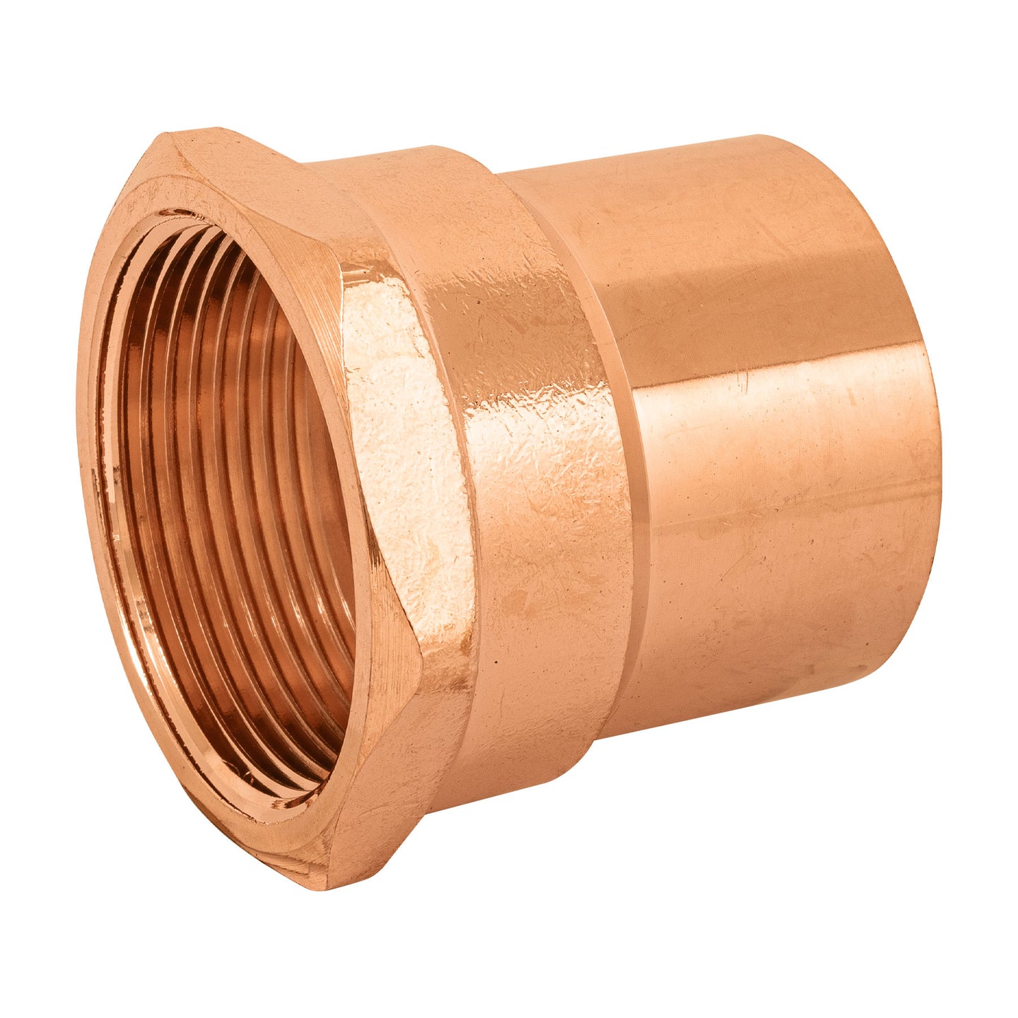CC-605 Conector de cobre, rosca interior 1-1/2", FOSET
