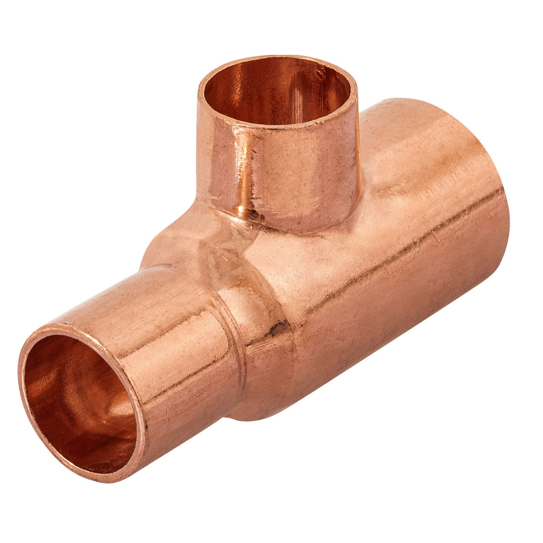 CC-722 Tee reducida de cobre 3/4" x 1/2" x 1/2", FOSET