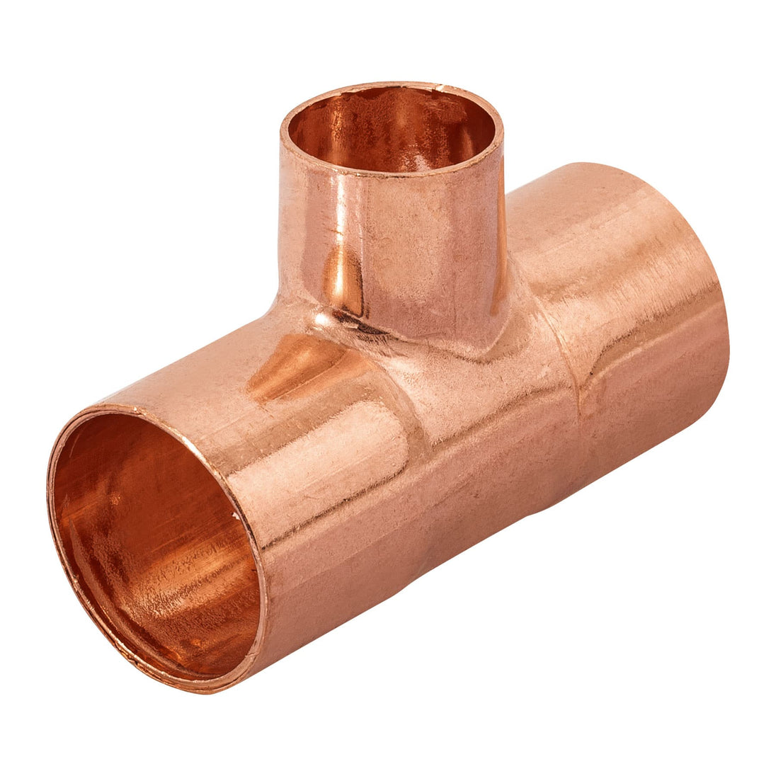 CC-724 Tee reducida de cobre 3/4" x 3/4" x 1/2", FOSET