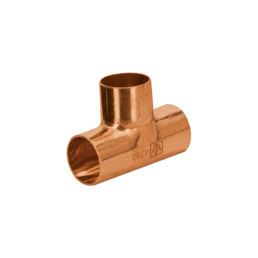 CC-761B Tee sencilla de cobre 1/2", FOSET BASIC