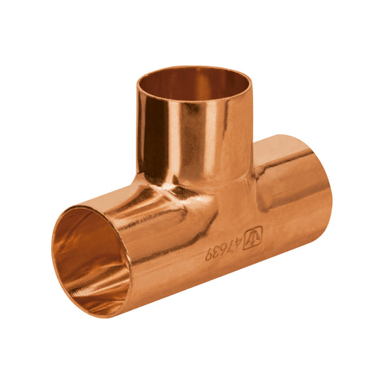 CC-763B Tee sencilla de cobre 1", FOSET BASIC
