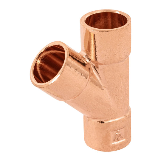 CC-801 Yee sencilla de cobre 1/2", FOSET