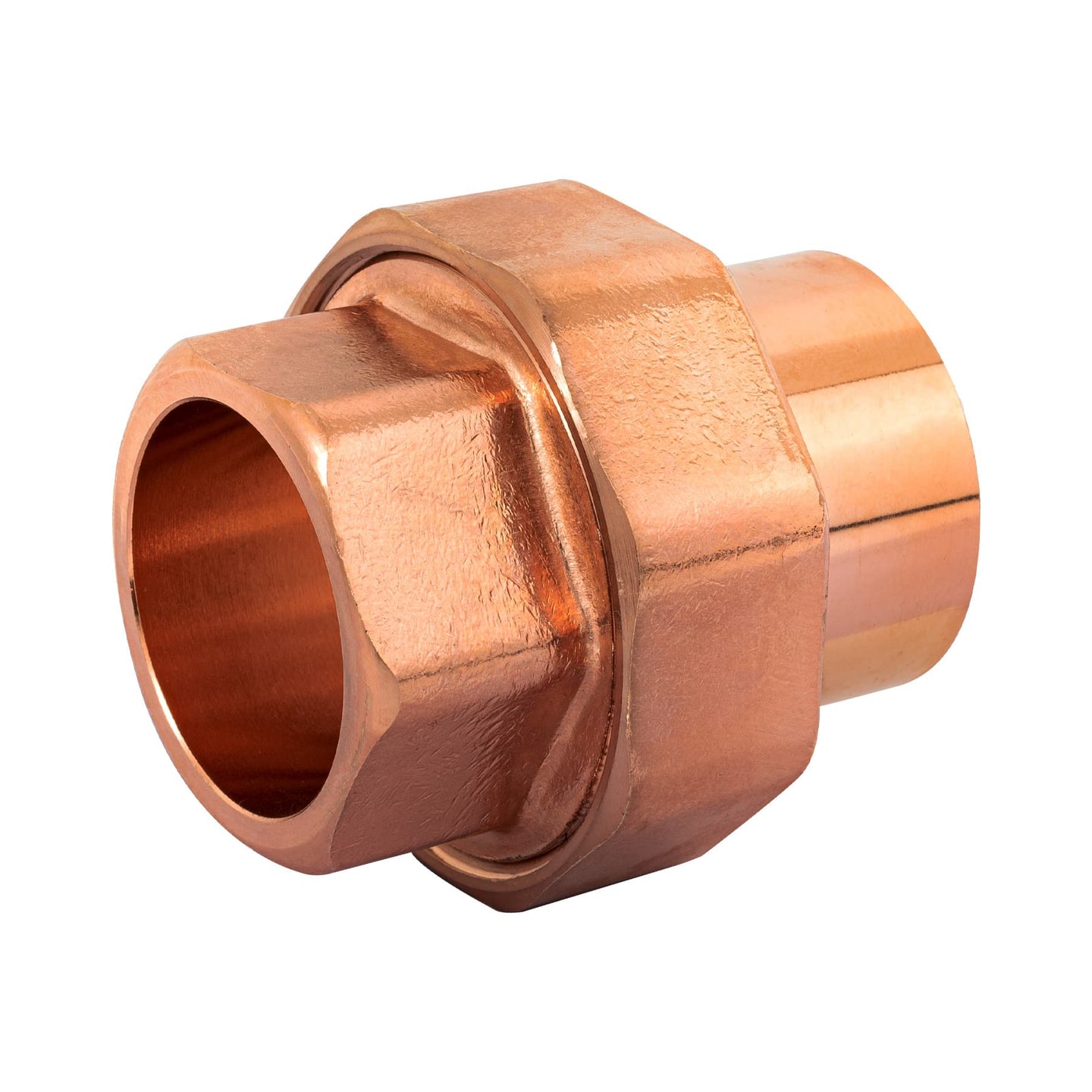 CC-974 Tuerca unión de latón cobrizado 1-1/4", FOSET