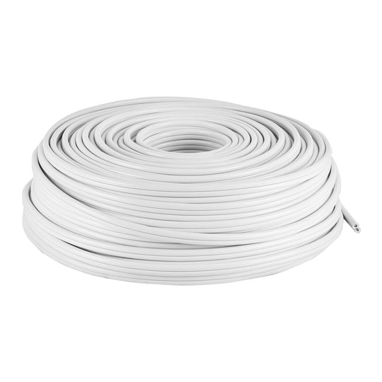 CDU-14 Rollo de 100 m de cordón dúplex flexible SPT 14 AWG, VOLTECK