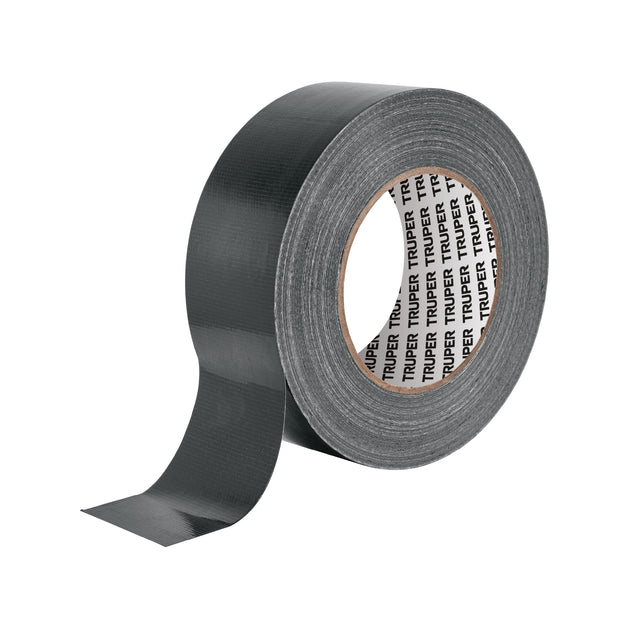 CDU-50XN Cinta negra para ducto 50m x 48mm, espesor 0.19mm, Truper