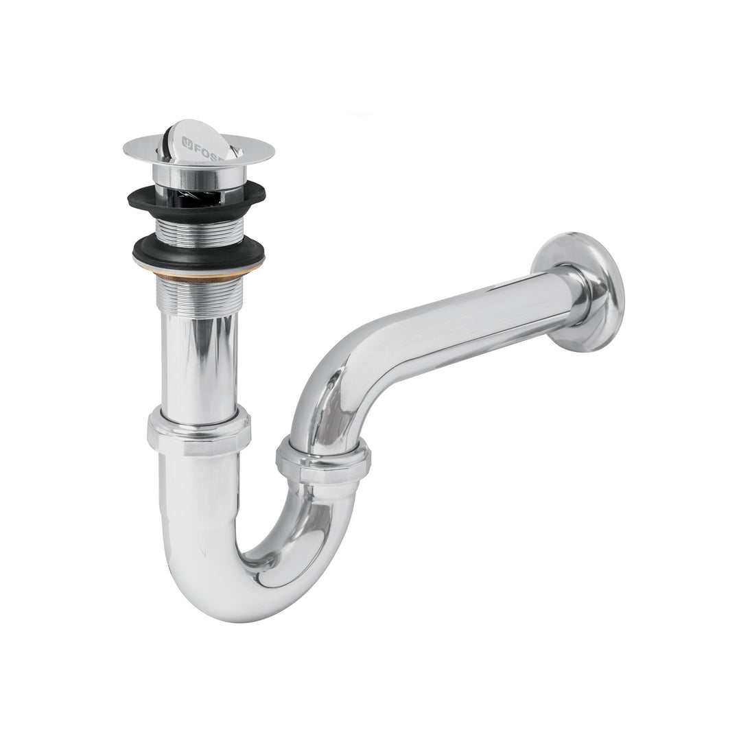 CE-208 Céspol 1-1/4", contra tipo moneda, latón cromo, para lavabo