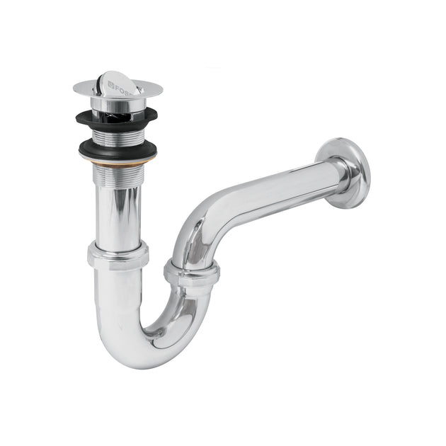 CE-208 Céspol 1-1/4", contra tipo moneda, latón cromo, para lavabo
