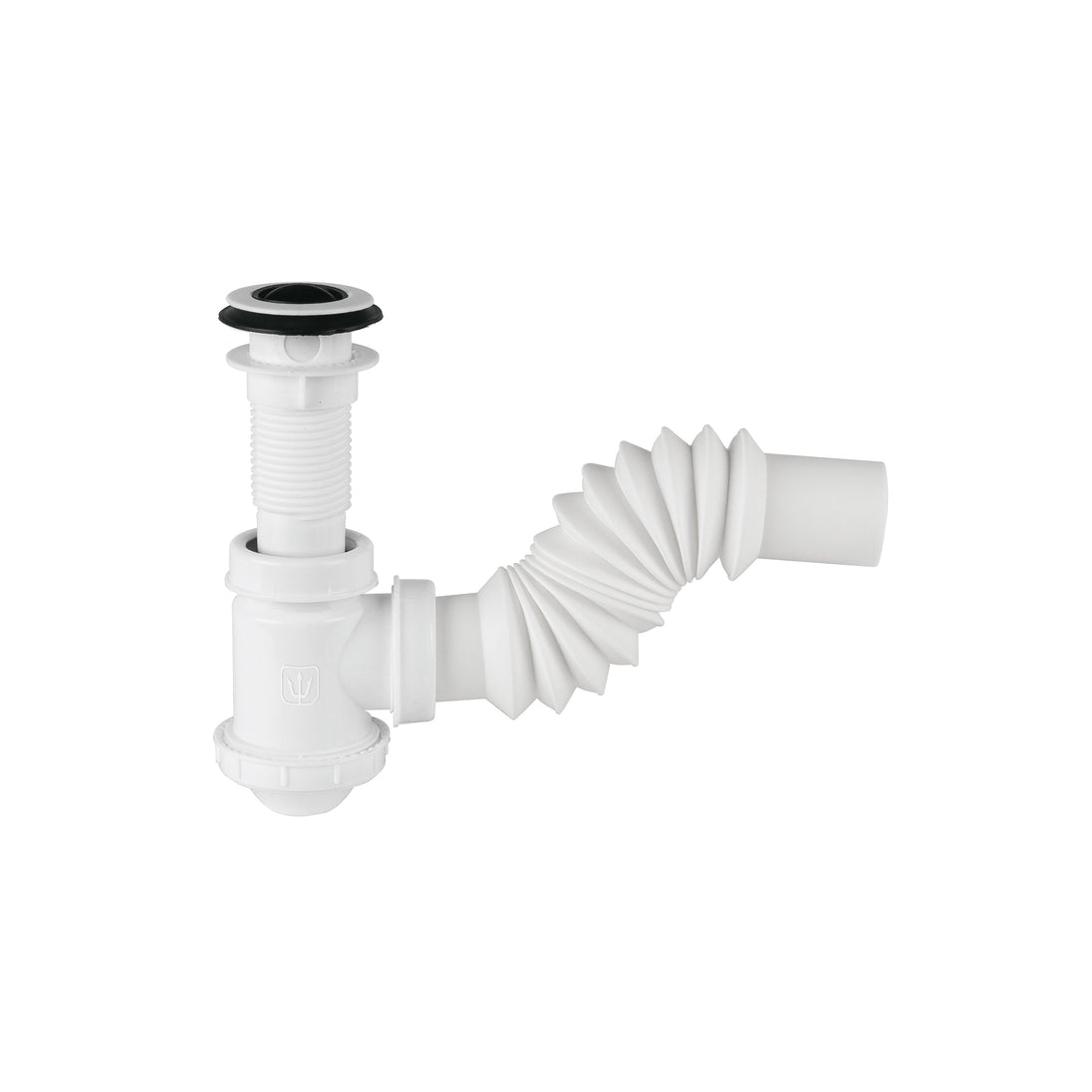 CE-218 Céspol de bote de polietileno con contra, para lavabo, FOSET