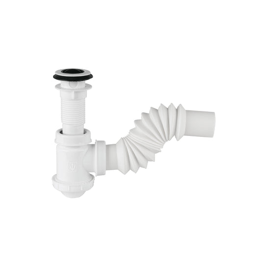 CE-218 Céspol de bote de polietileno con contra, para lavabo, FOSET