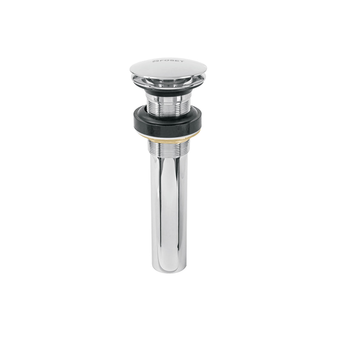 CE-226S Contra para lavabo, sin rebosadero, tipo hongo, cromo