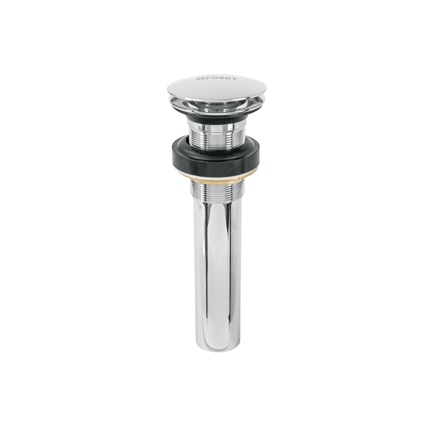 CE-226S Contra para lavabo, sin rebosadero, tipo hongo, cromo