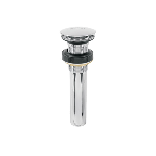 CE-226S Contra para lavabo, sin rebosadero, tipo hongo, cromo