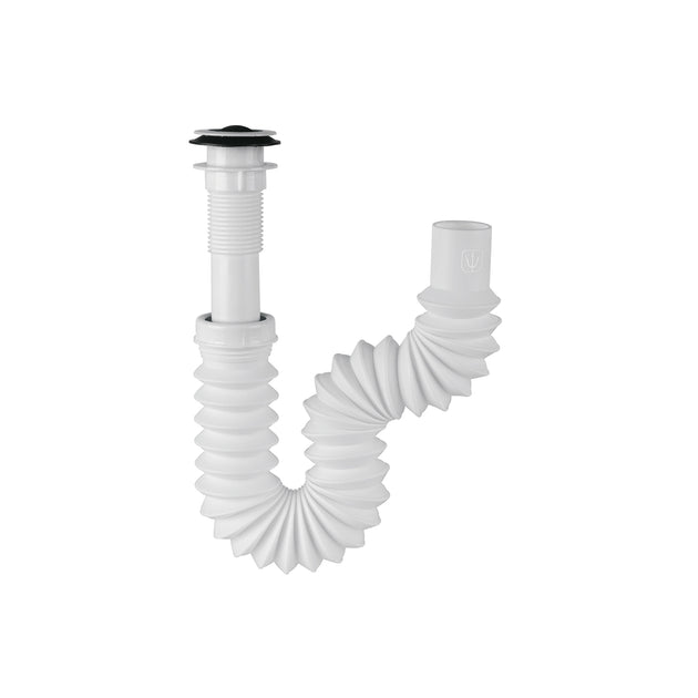 CE-235 Céspol flexible de polietileno con contra, para lavabo,FOSET