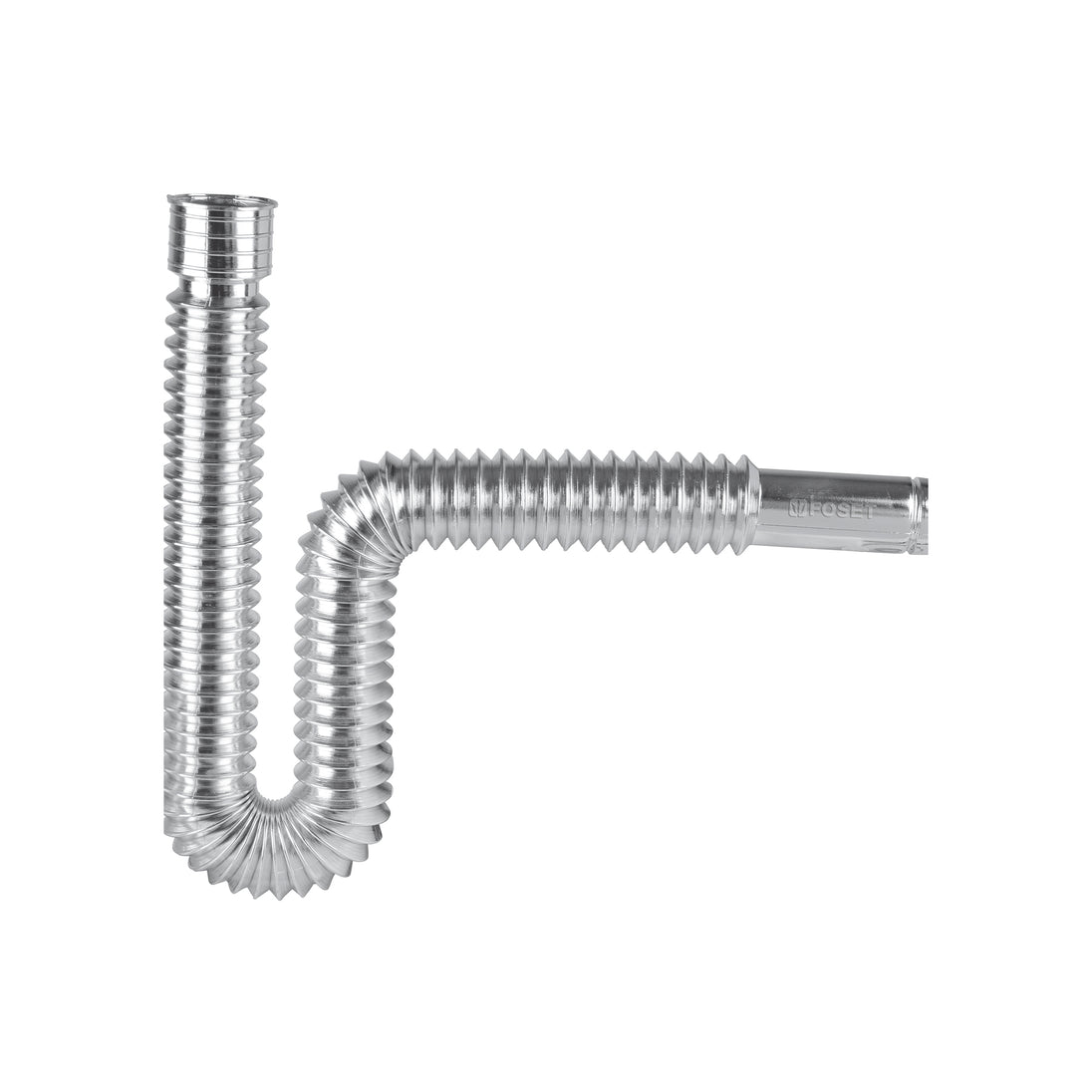 CE-236 Céspol flexible de polietileno cromado, lavabo o fregadero