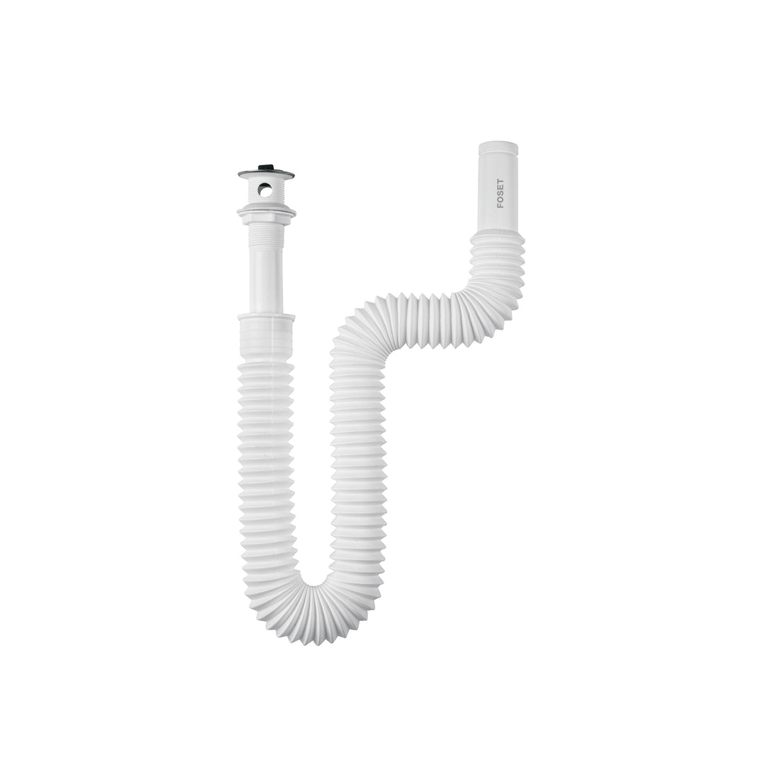 CE-245 Céspol flexible de PP con contra, para lavabo, con arillo