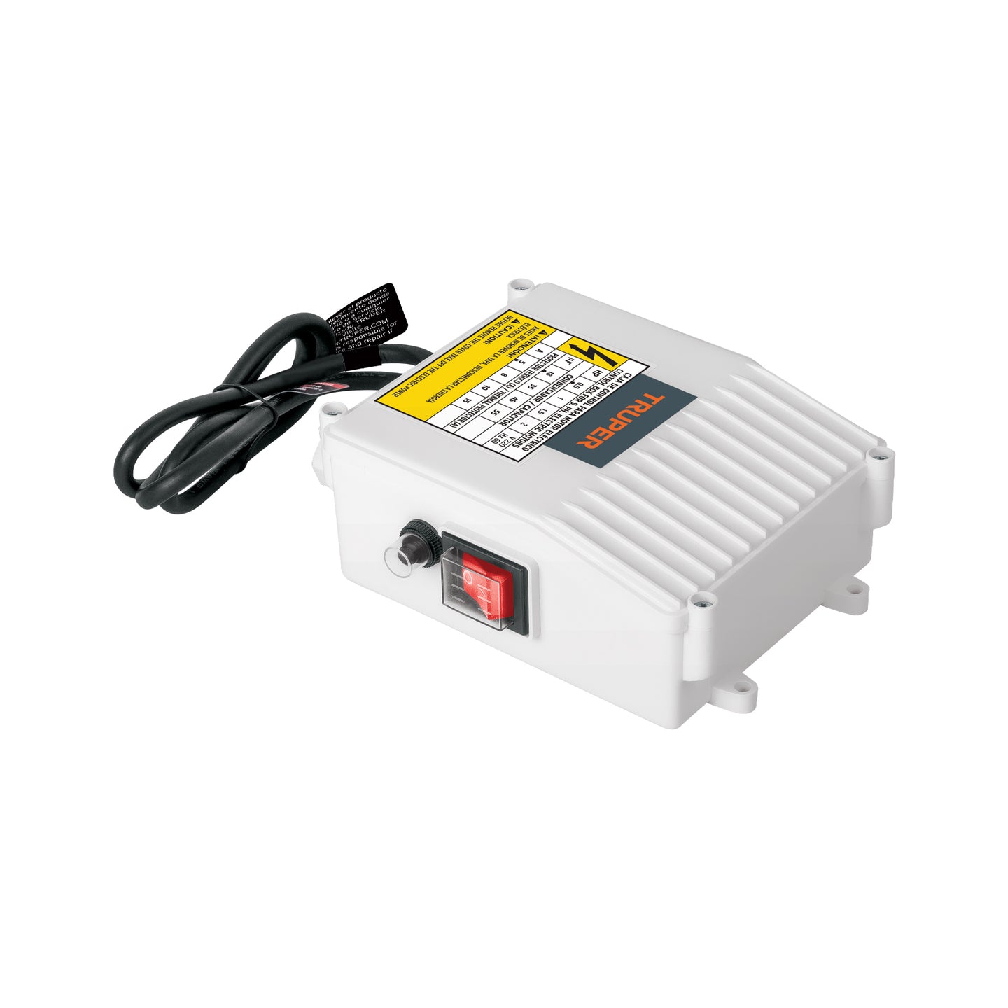 CE-BOS-1/2LM-2 Caja de control para bomba tipo bala 1/2 HP, 220V, TRUPER