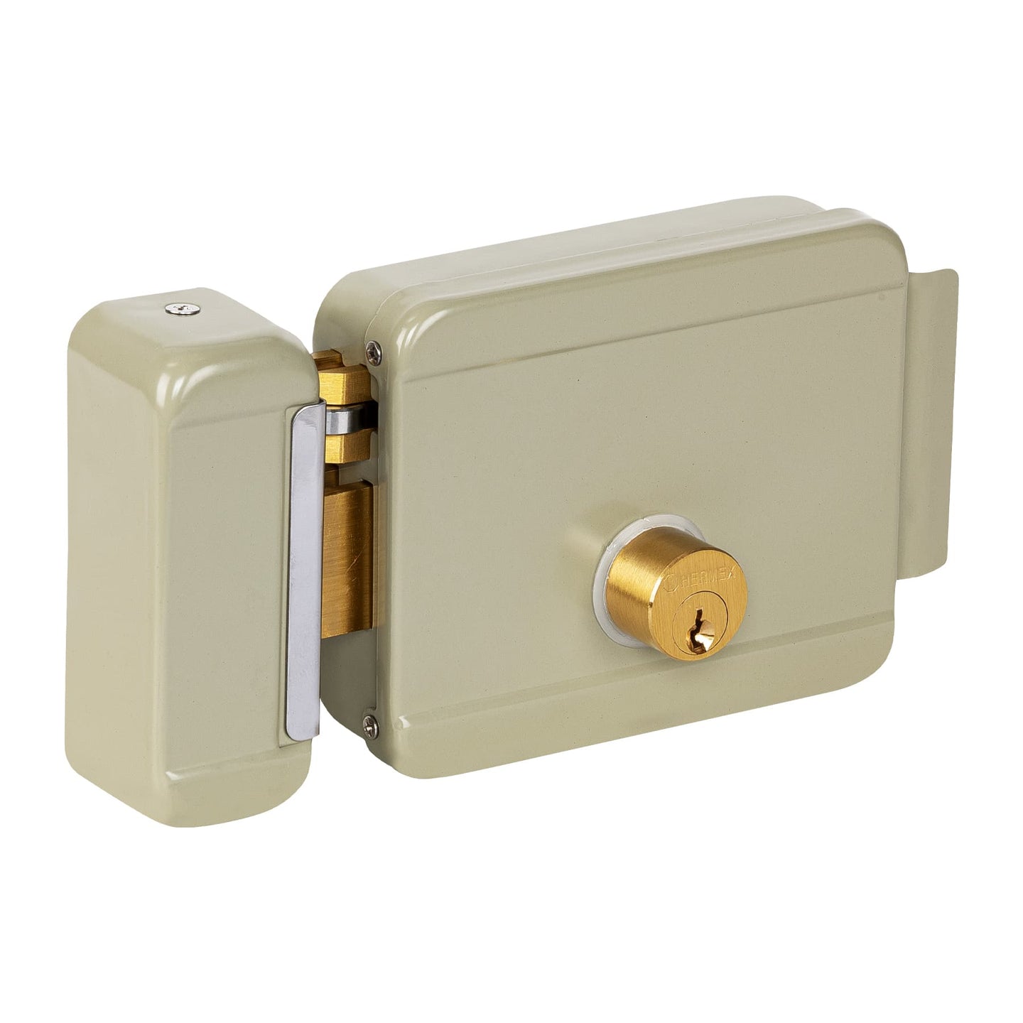 CEM-31I Cerradura electromecánica sin botón, izquierda, HERMEX