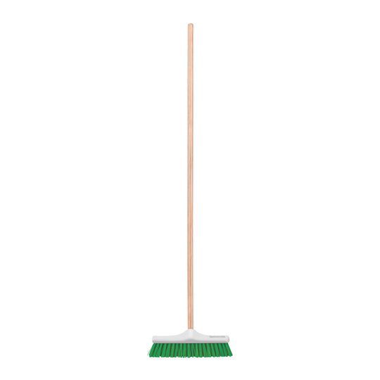 CEPI-30 Cepillo industrial cerda rígida de 30 cm, bastón de madera