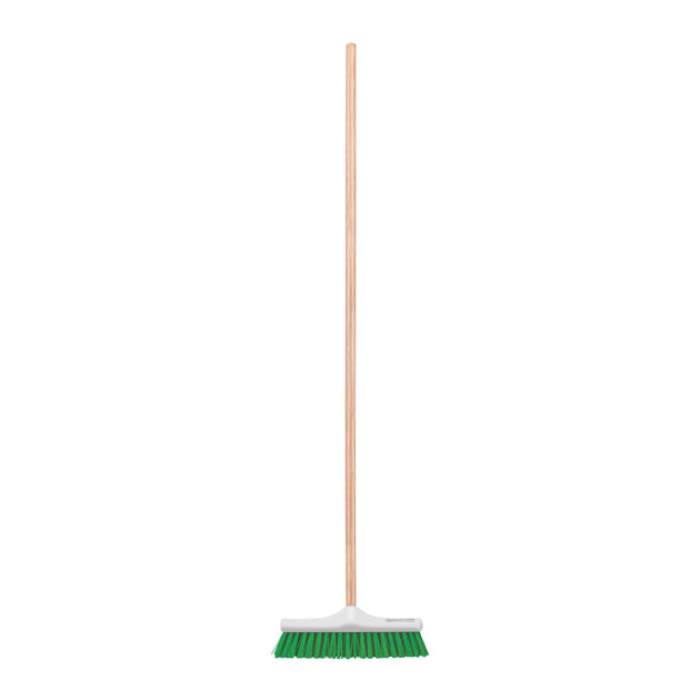 CEPI-30 Cepillo industrial cerda rígida de 30 cm, bastón de madera