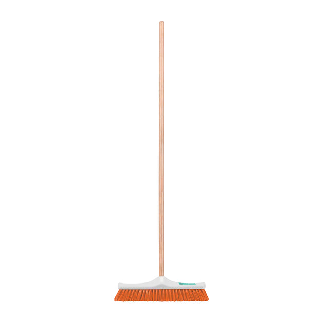 CEPI-40 Cepillo industrial cerda rígida de 40 cm, bastón de madera