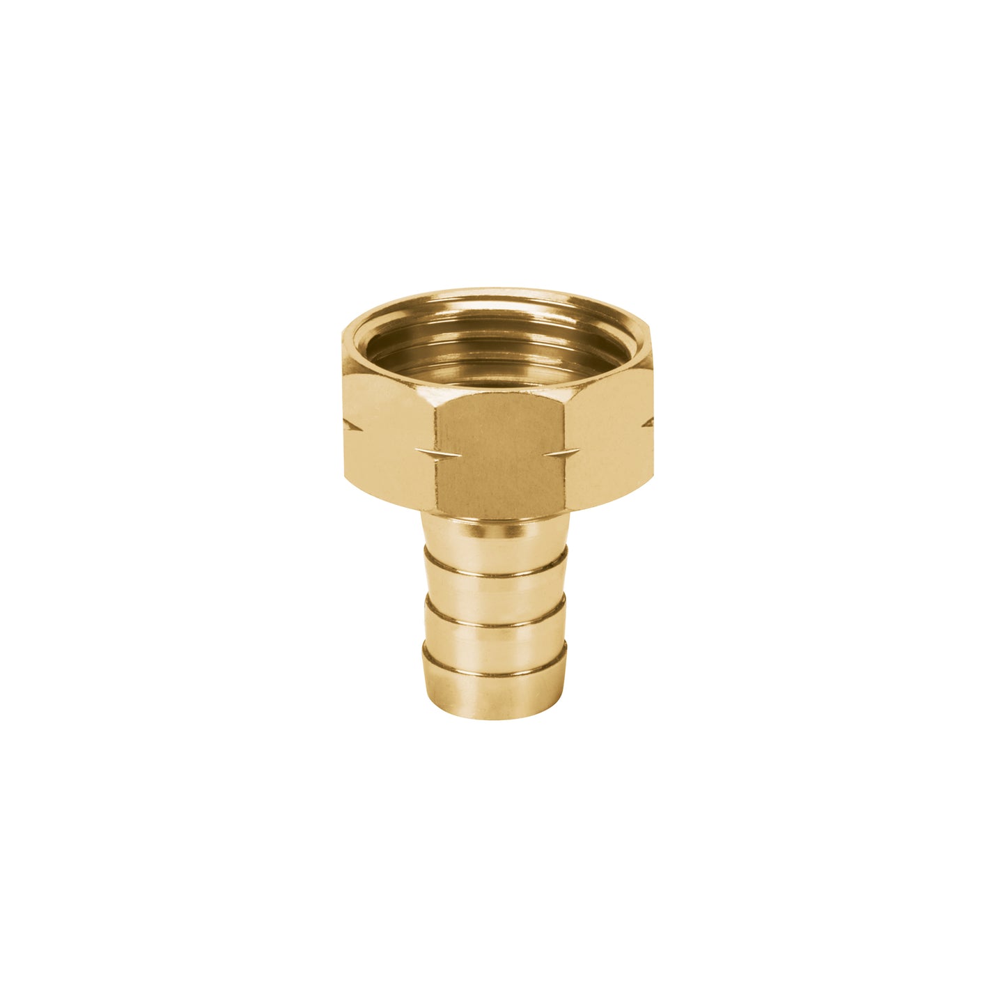 CF-1/2A Conector 1/2" hembra de aluminio, Truper