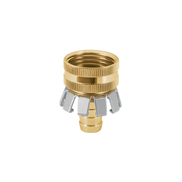 CF-1/2AG Conector 1/2" hembra tipo garra de aluminio, Truper