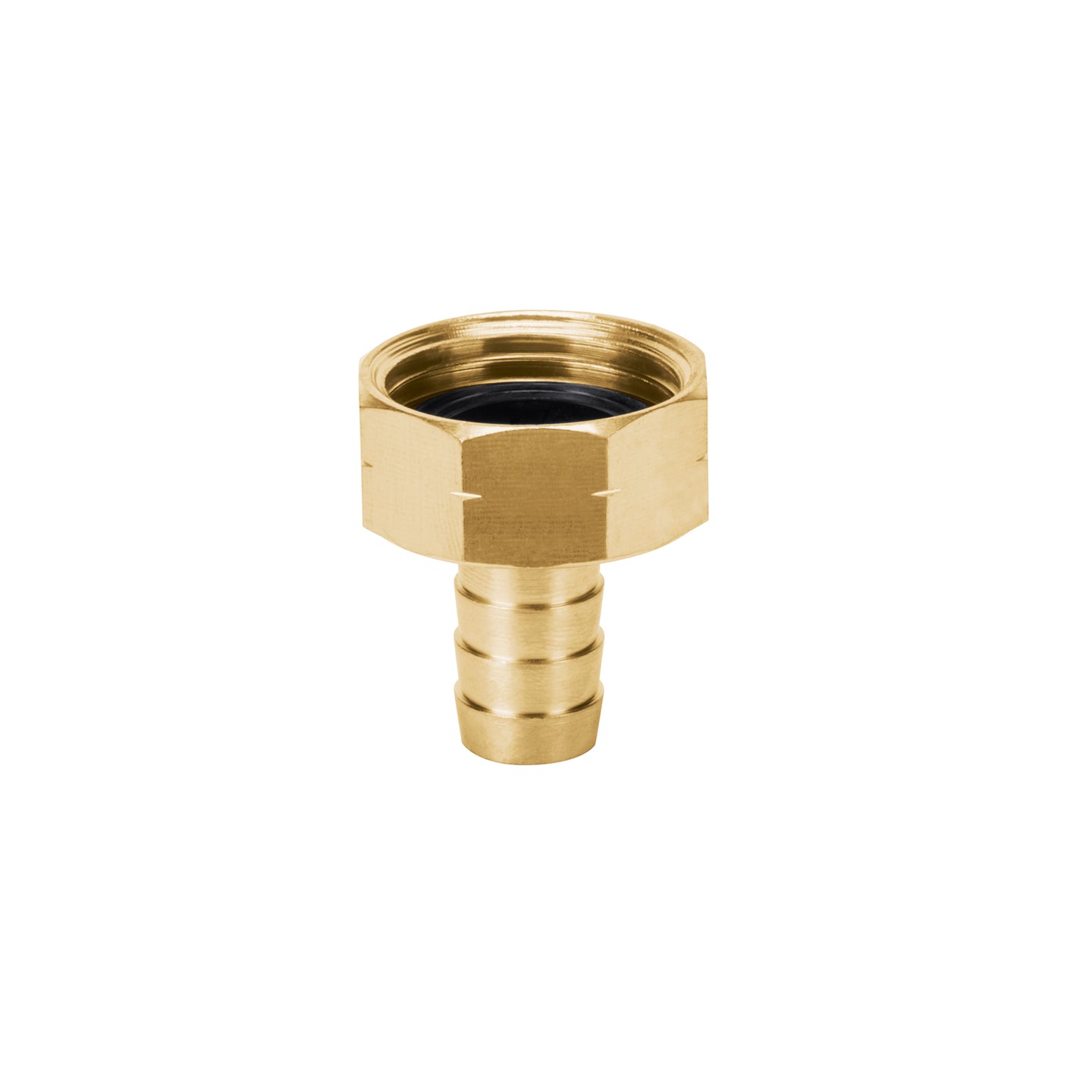 CF-1/2B Conector 1/2" hembra de latón sólido para manguera, Truper
