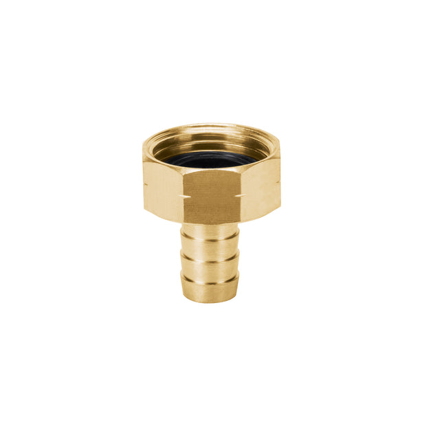 CF-1/2B Conector 1/2" hembra de latón sólido para manguera, Truper