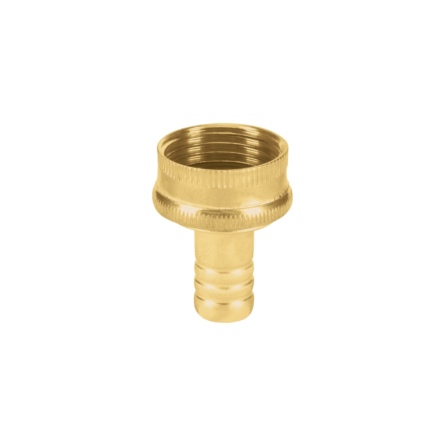 CF-1/2P Conector 1/2" hembra de latón laminado, PRETUL