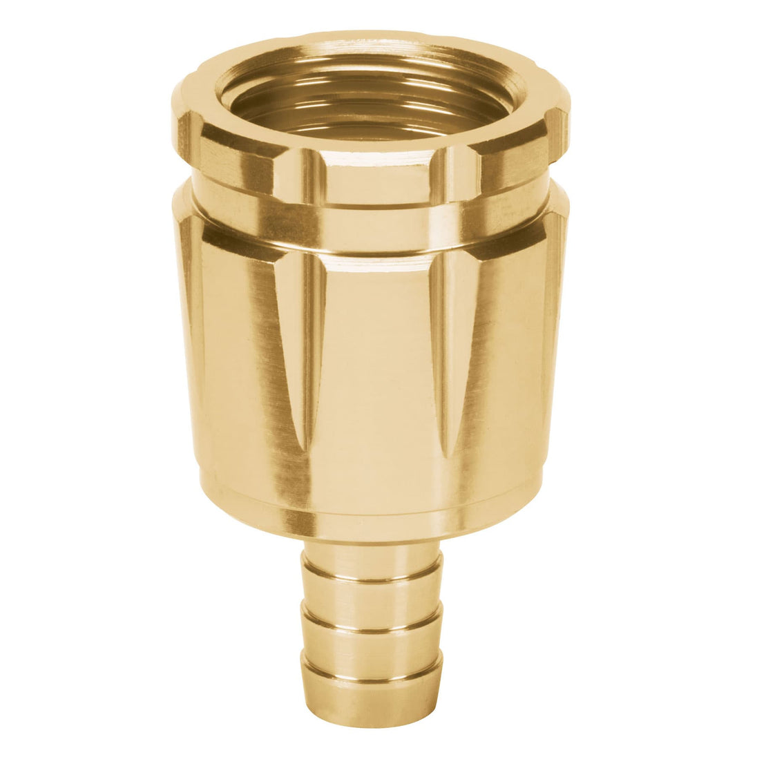 CF-1/2R Conector 1/2" hembra robusto de aluminio, Truper