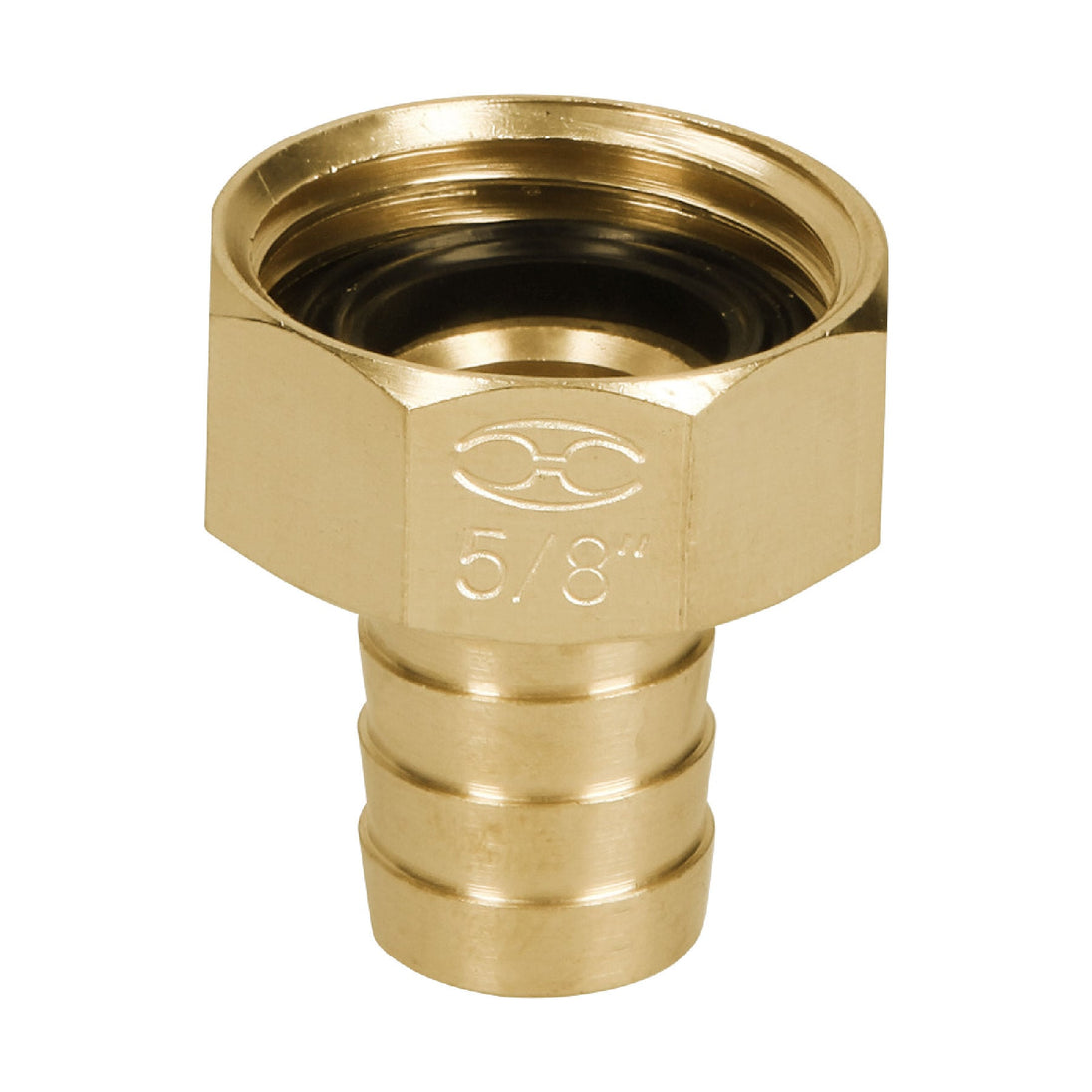 CF-5/8B Conector 5/8" hembra de latón sólido para manguera, Truper