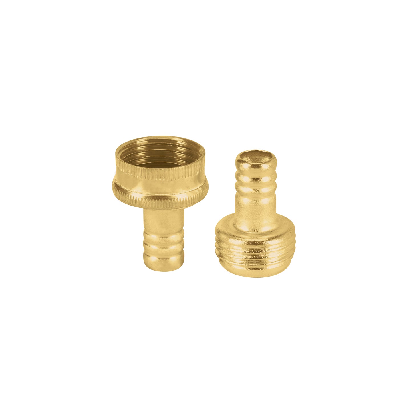 CFM-1/2P Juego conectores 1/2" macho/hembra de latón laminado, PRETUL