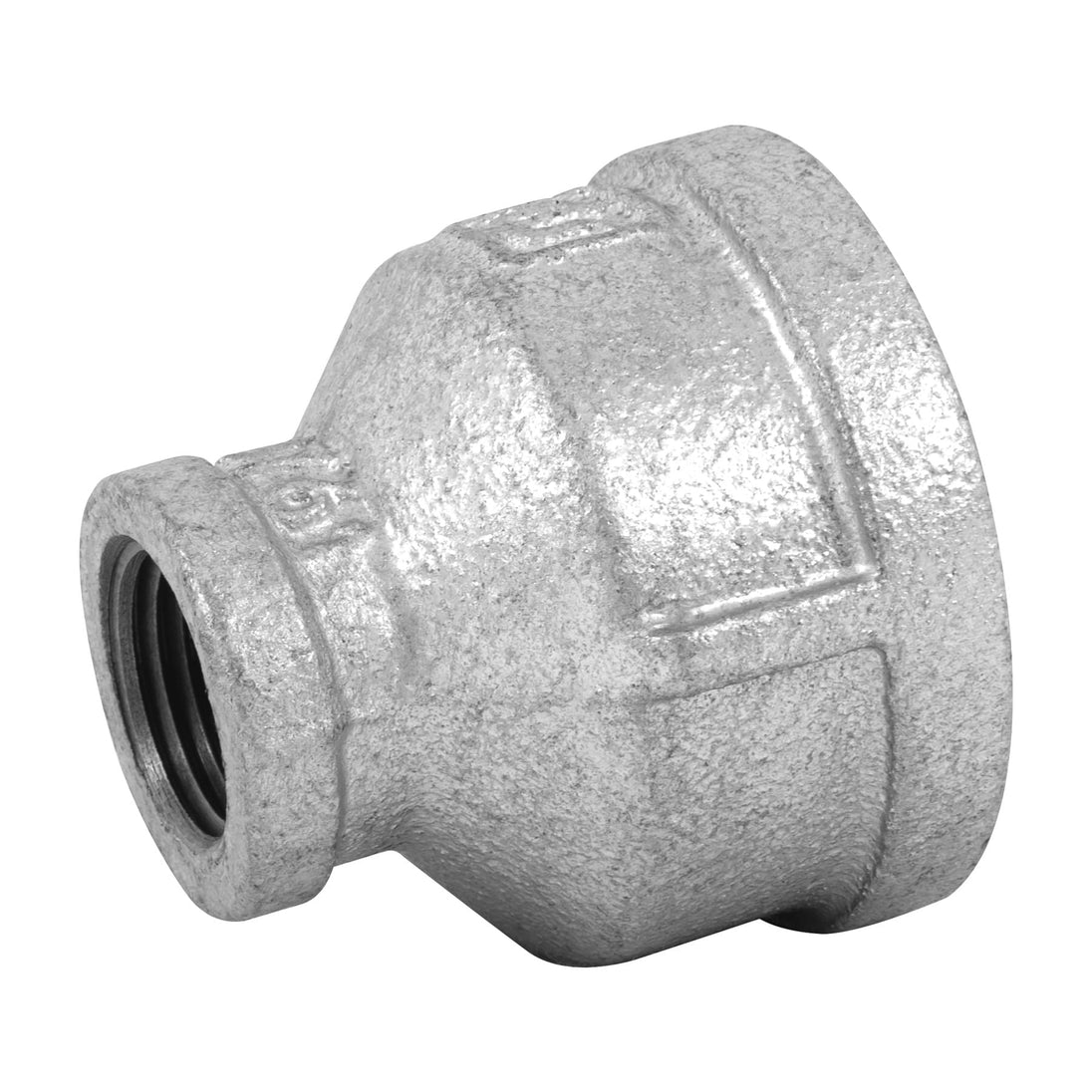 CG-294 Reducción campana acero galvanizado 1-1/4" x 1/2", FOSET