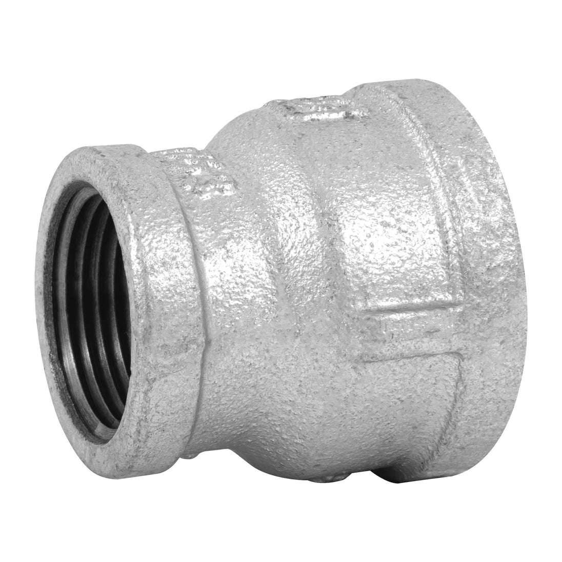 CG-296 Reducción campana acero galvanizado 1-1/4" x 1", FOSET