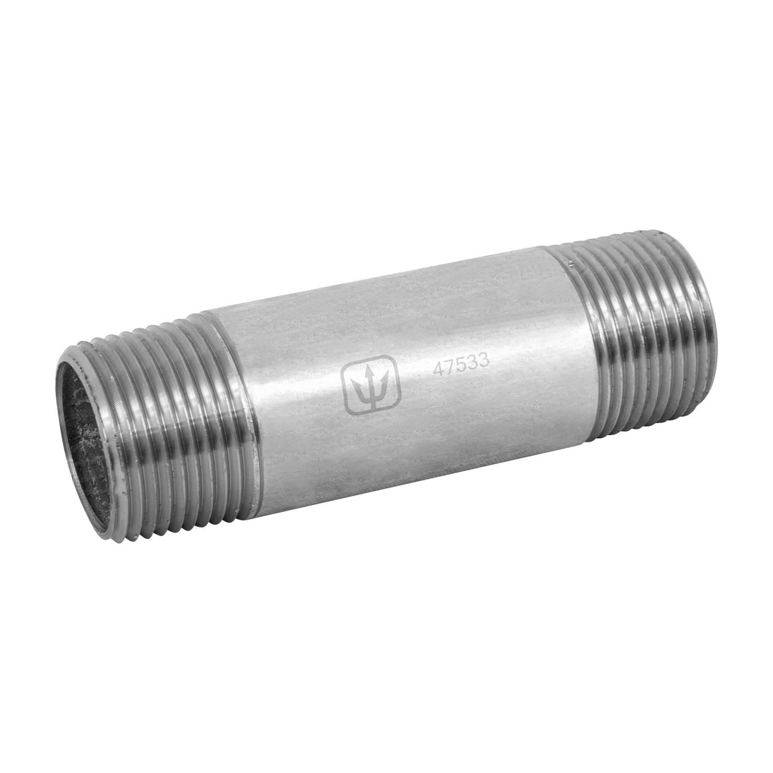 CG-418 Niple de acero galvanizado 1" x 4", FOSET