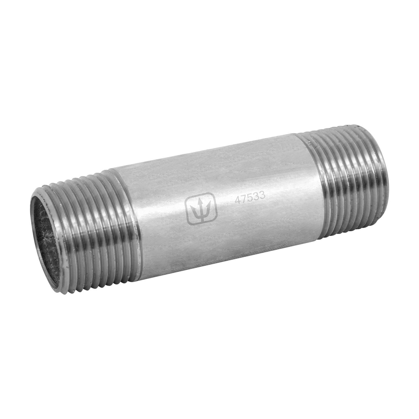 CG-418 Niple de acero galvanizado 1" x 4", FOSET