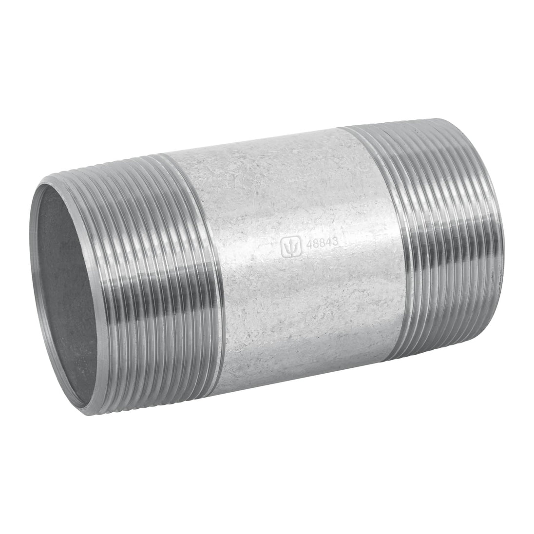 CG-444 Niple de acero galvanizado, 2 x 4", FOSET