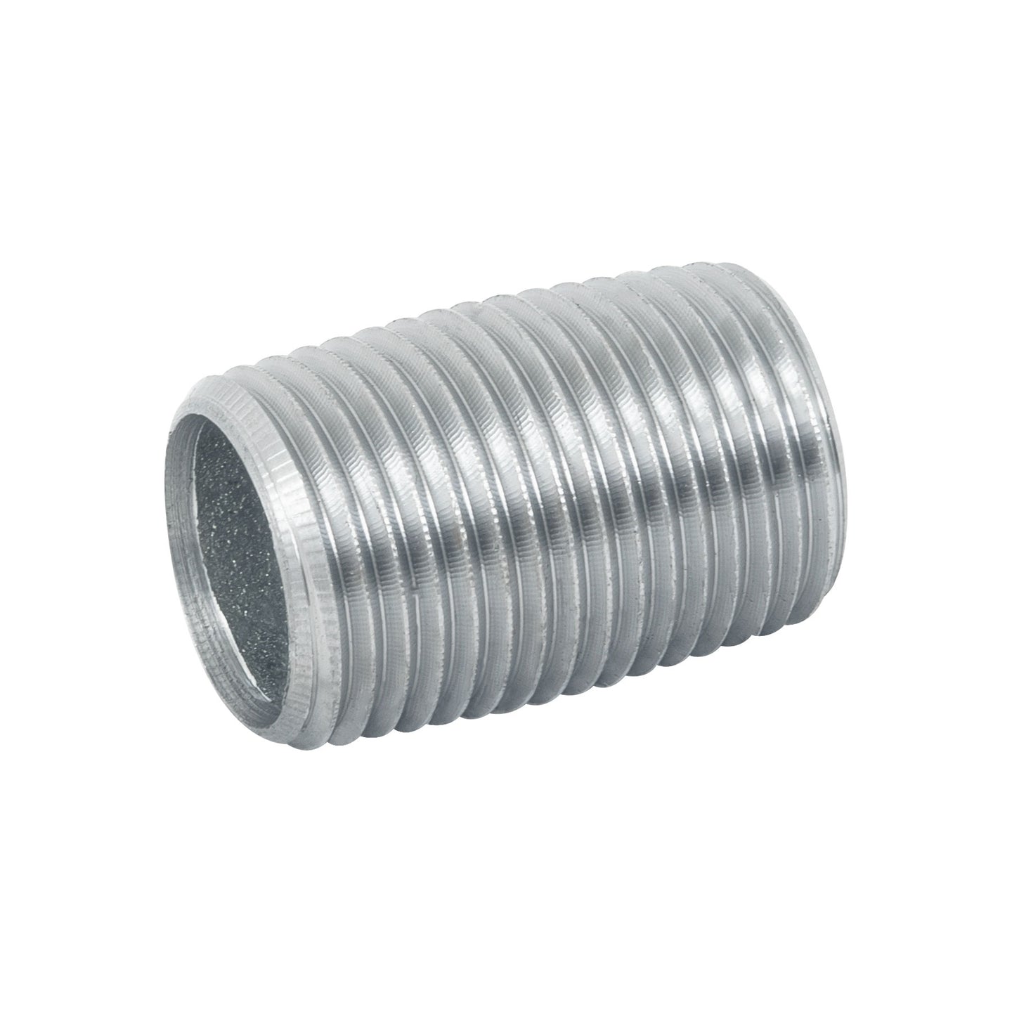 CG-471 Niple de acero galvanizado 1/2" cuerda corrida, FOSET