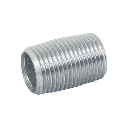 CG-471 Niple de acero galvanizado 1/2" cuerda corrida, FOSET