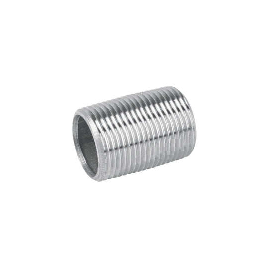 CG-472 Niple de acero galvanizado 3/4" cuerda corrida, FOSET