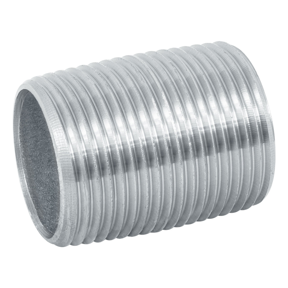 CG-473 Niple de acero galvanizado 1" cuerda corrida, FOSET
