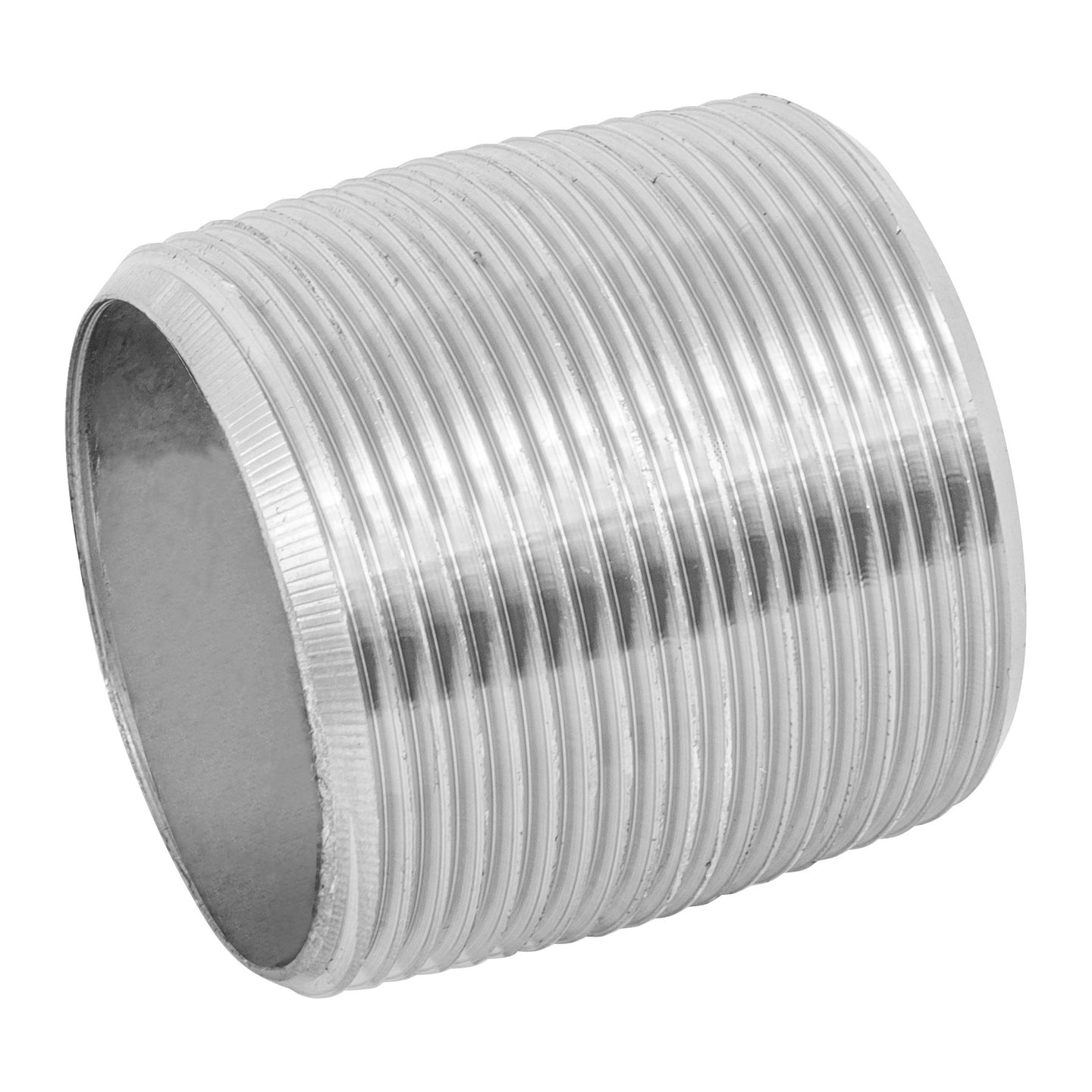 CG-475 Niple de acero galvanizado 1-1/2" cuerda corrida, FOSET