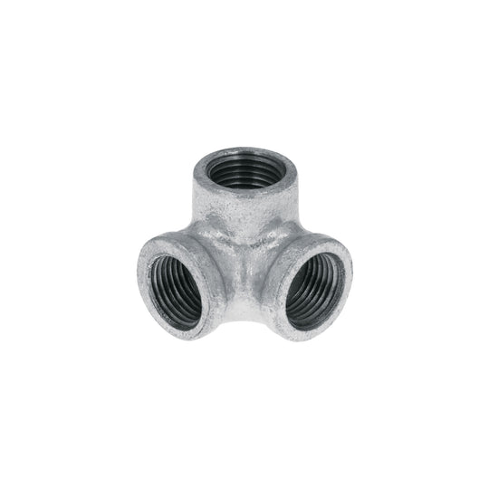 CG-511 Codo rincón acero galvanizado de 1/2", FOSET