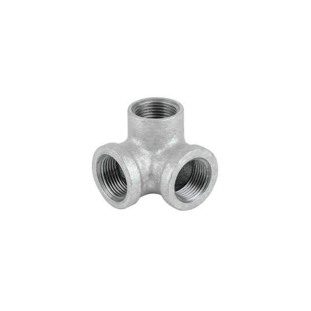 CG-512 Codo rincón acero galvanizado de 3/4", FOSET