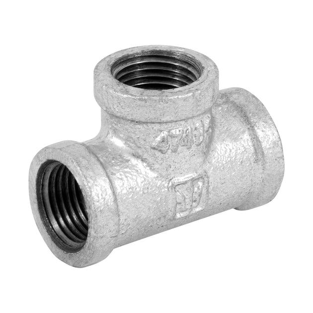 CG-701 Tee sencilla 1/2" acero galvanizado, FOSET