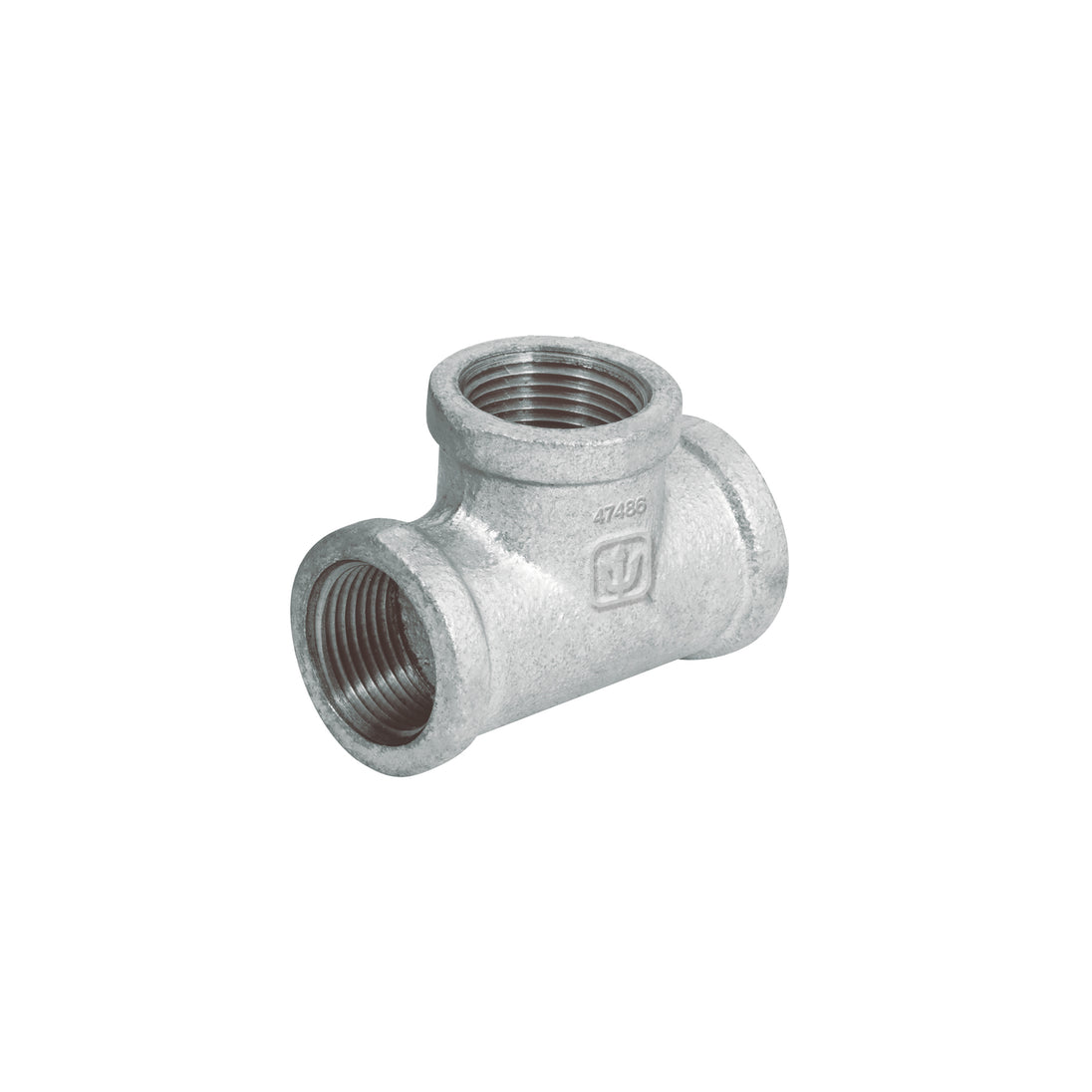 CG-702 Tee sencilla 3/4" acero galvanizado, FOSET
