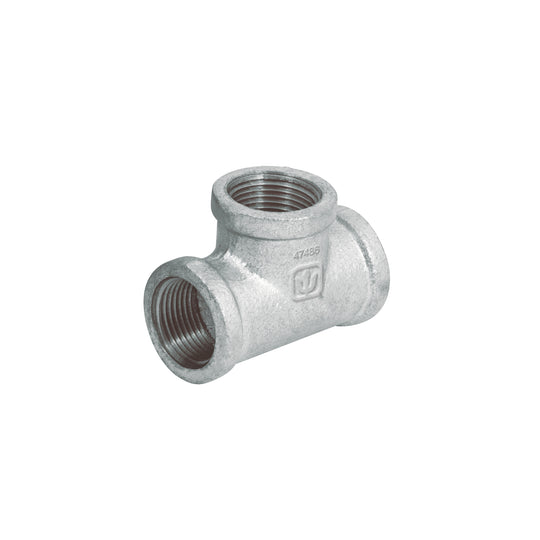 CG-702 Tee sencilla 3/4" acero galvanizado, FOSET